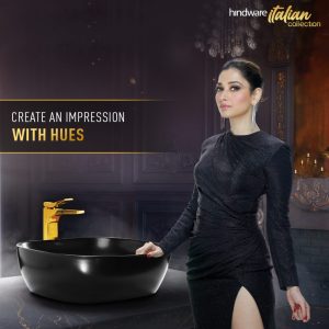 Hues Colored Faucets | Rose Gold, Gold & Chrome Black