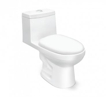 ALPINE Rimless One Piece Water Closet