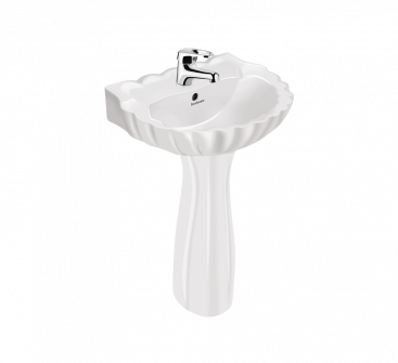 Lotus Pedestal Wash Basin