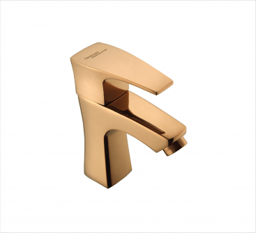 PILLAR SINK COCK TAP IN ROSE GOLD