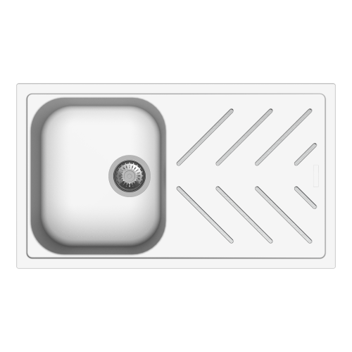 Carysil D100 New Beethoven Single Bowl with Drainer Kitchen sink