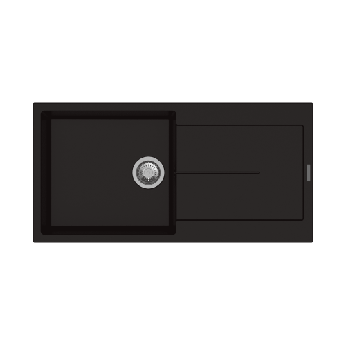 Carysil D100L Enigma Single Bowl with Drainer Kitchen sink