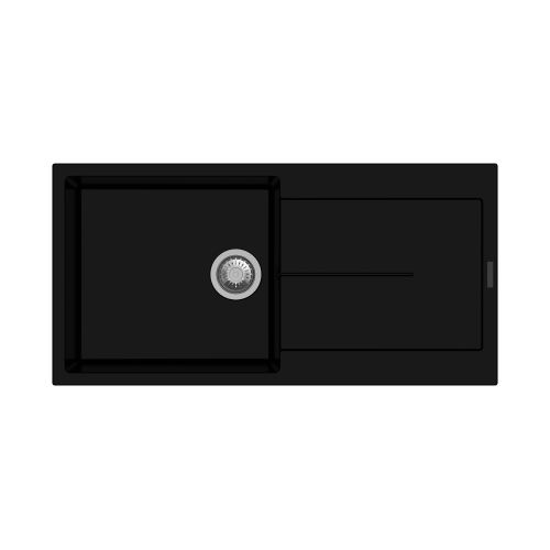 Carysil D100L Enigma Single Bowl with Drainer Kitchen sink