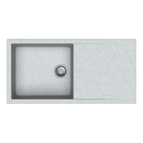 Carysil D100L Jazz Single Bowl with Drainer Kitchen sink