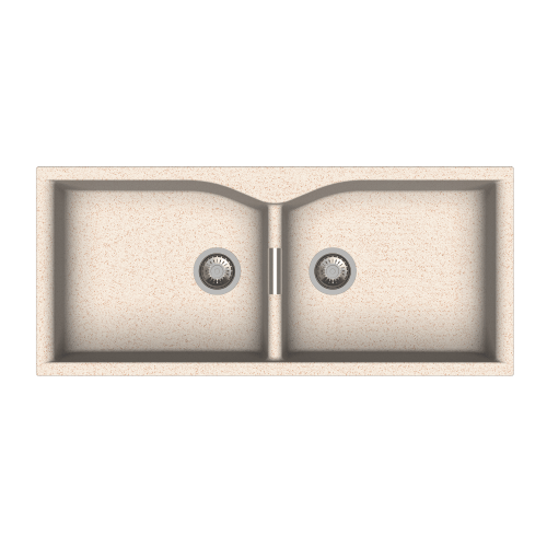 Carysil 4520 Largo Double Bowl Kitchen Sink