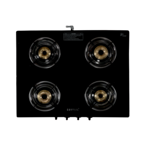 Maple 4 Burner Cooktop