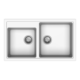 Vivaldi N200_Snova-500x500 Carysil N200 Vivaldi Double Bowl Kitchen sink