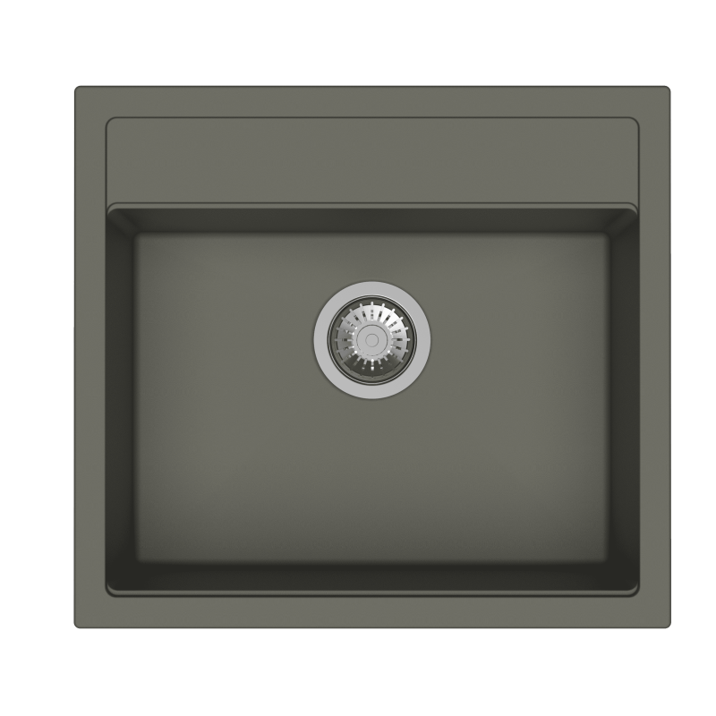 Waltz 560 FE_Concrete-800x800 Carysil 560 EF Waltz Single Bowl Kitchen sink